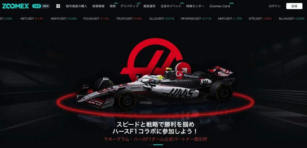 仮想通貨取引所の口座開設ボーナスおすすめ第1位はzoomex