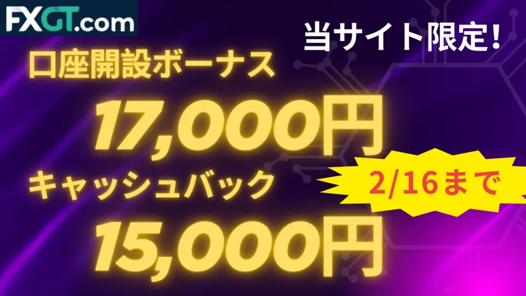 海外fx口座開設ボーナスおすすめ第2位はfxgt
