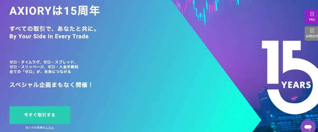 海外fxスワップポイント第1位はaxiory