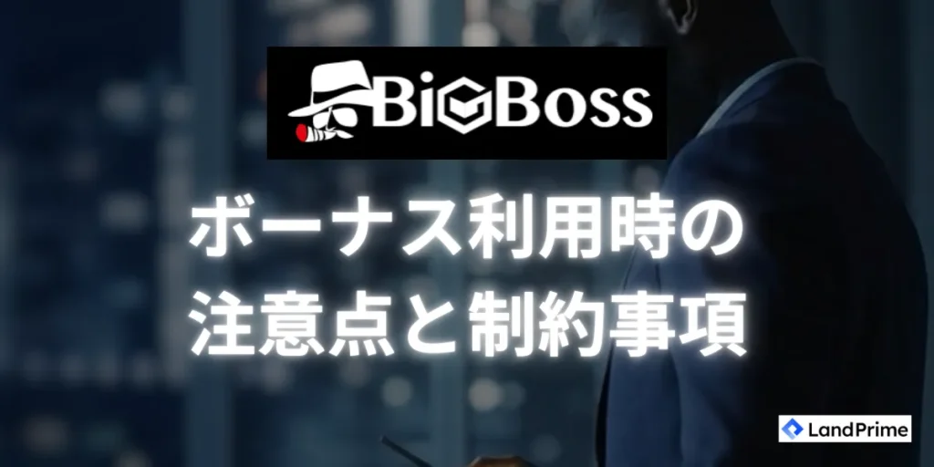 ボーナス利用時の注意点と制約事項