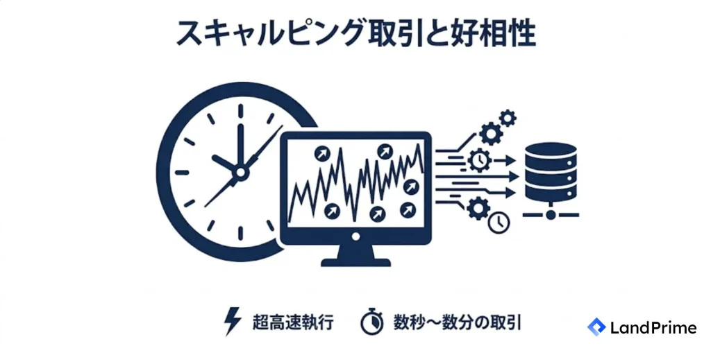 スキャルピング取引との高い相性