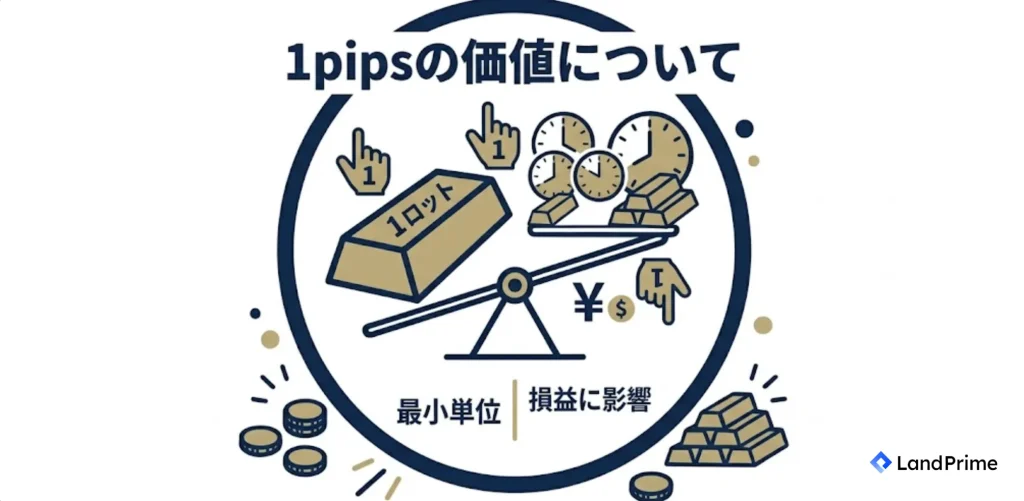 1pipsの価値について