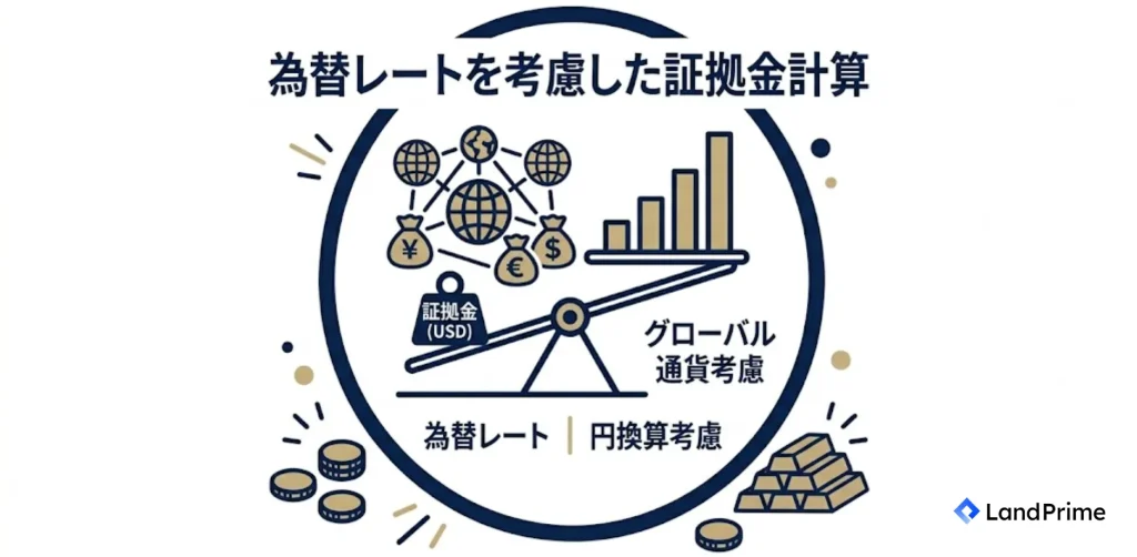 為替レートを考慮した証拠金計算