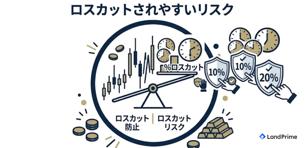 ロスカットされやすいリスク