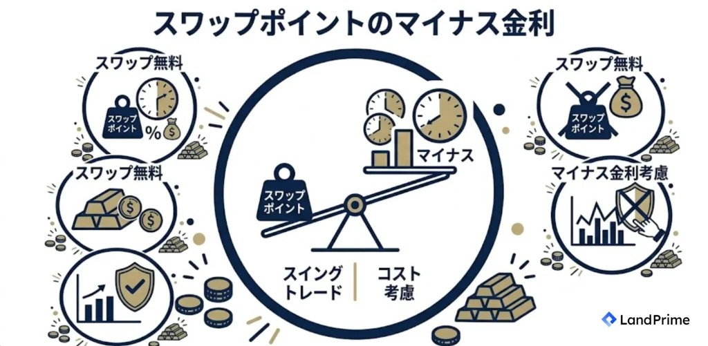 スワップポイントのマイナス金利