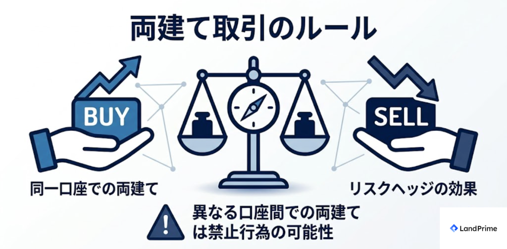 両建て取引のルール