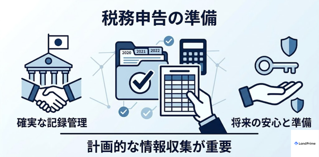 税務申告の準備