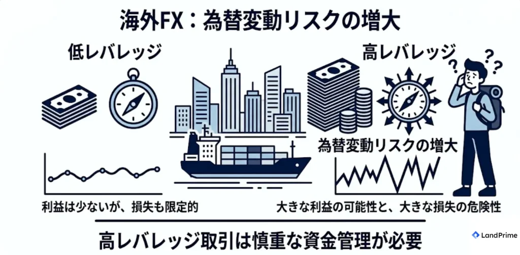 為替変動リスクの増大