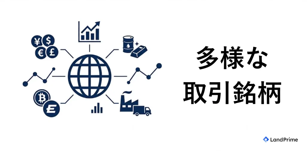 多様な取引銘柄