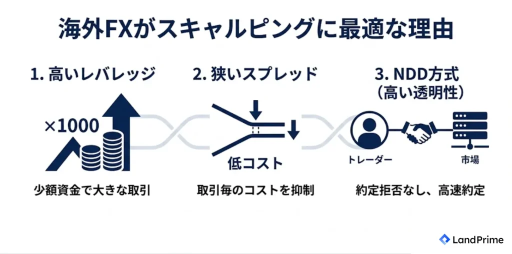 海外FXがスキャルピングに最適な理由