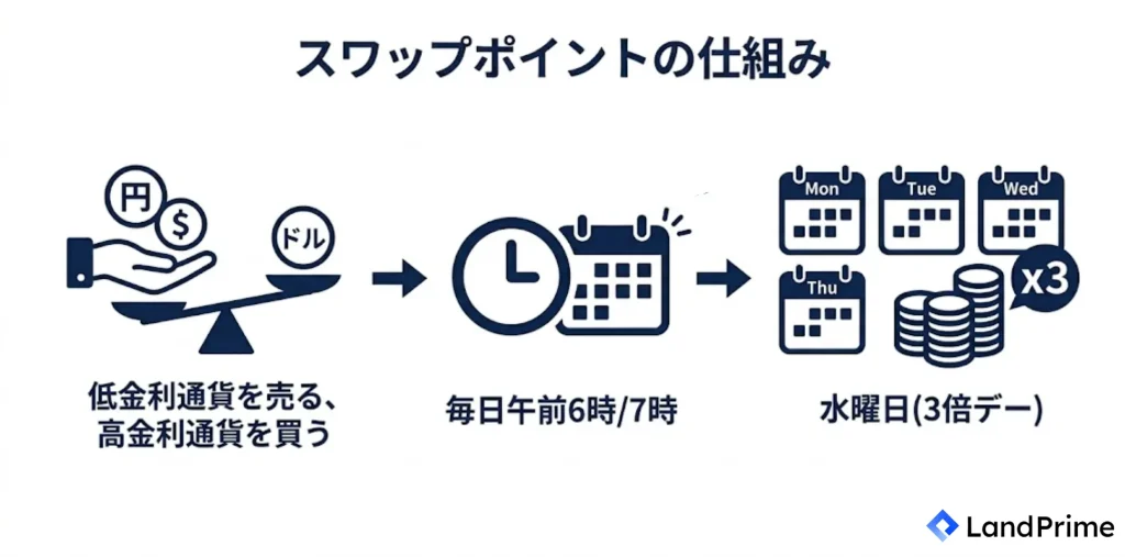 スワップポイントの仕組み