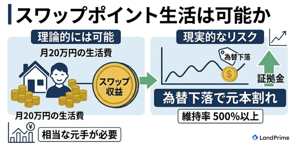 スワップポイント生活は可能か